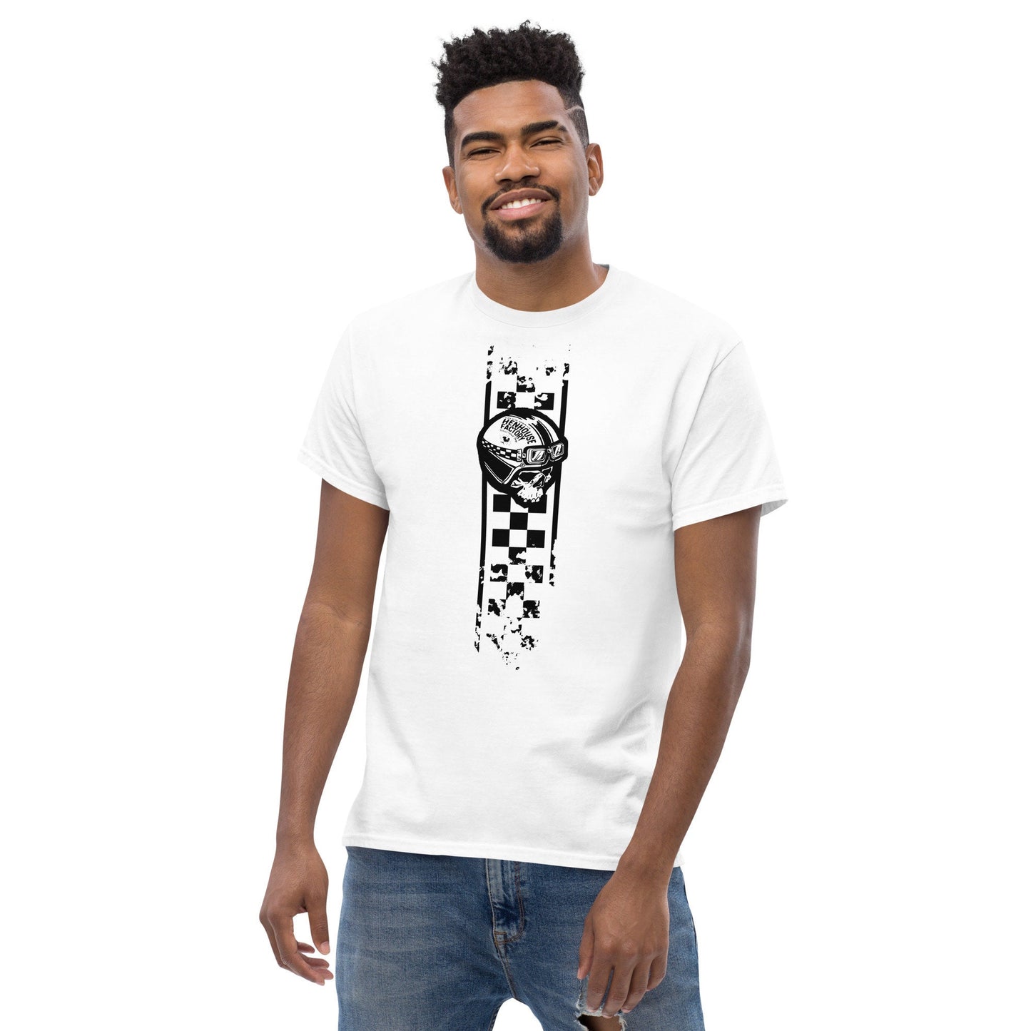 Camiseta Skull Helmet