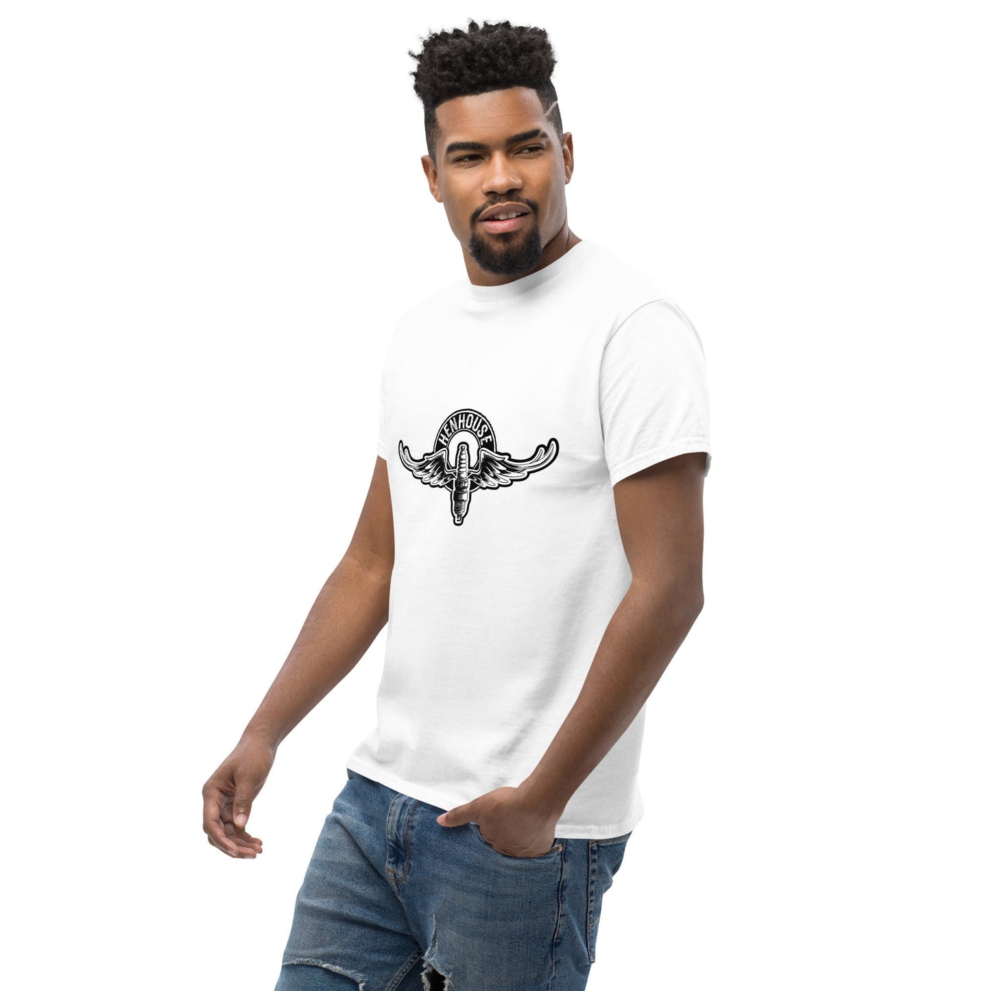 Camiseta Winged Spark Plug