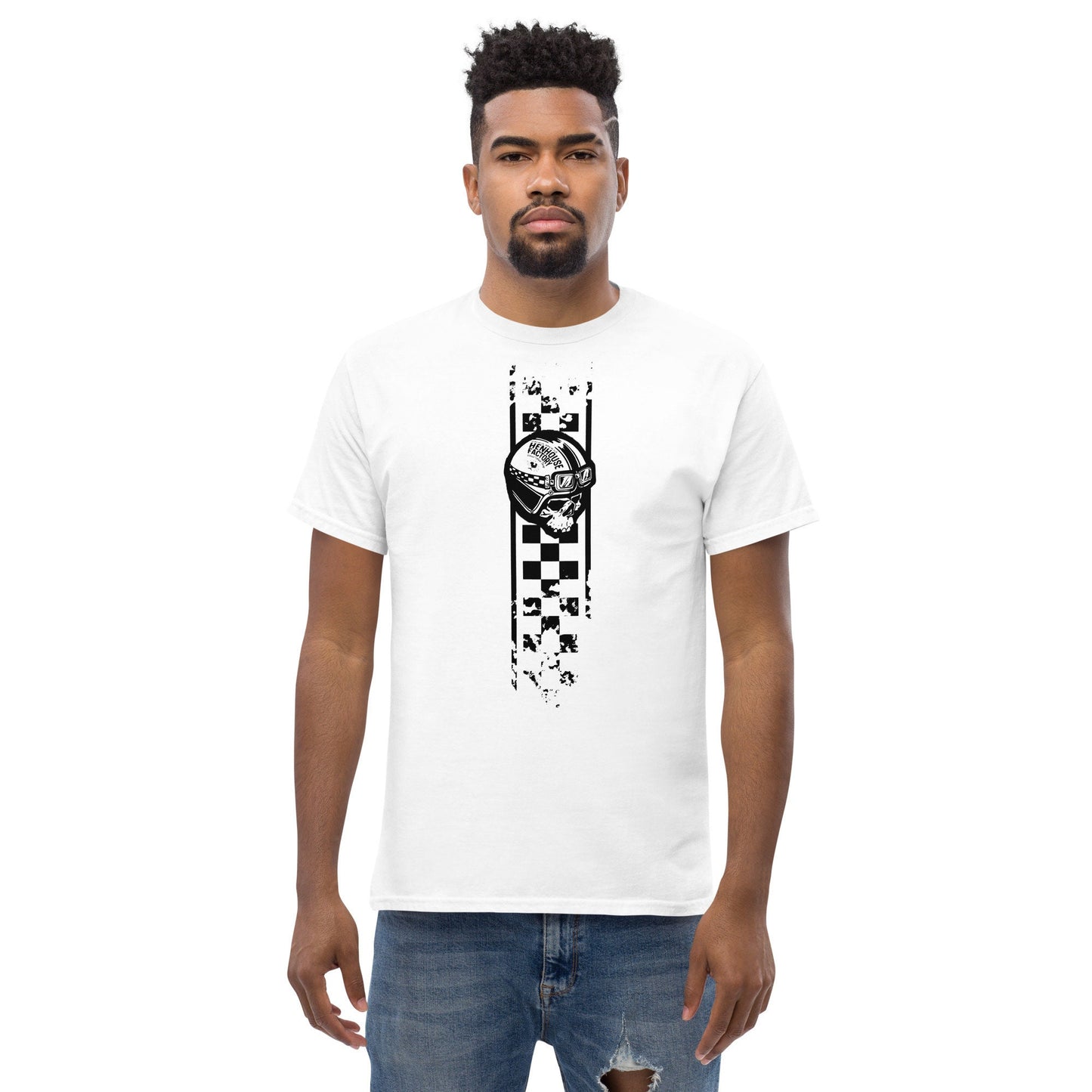 Camiseta Skull Helmet