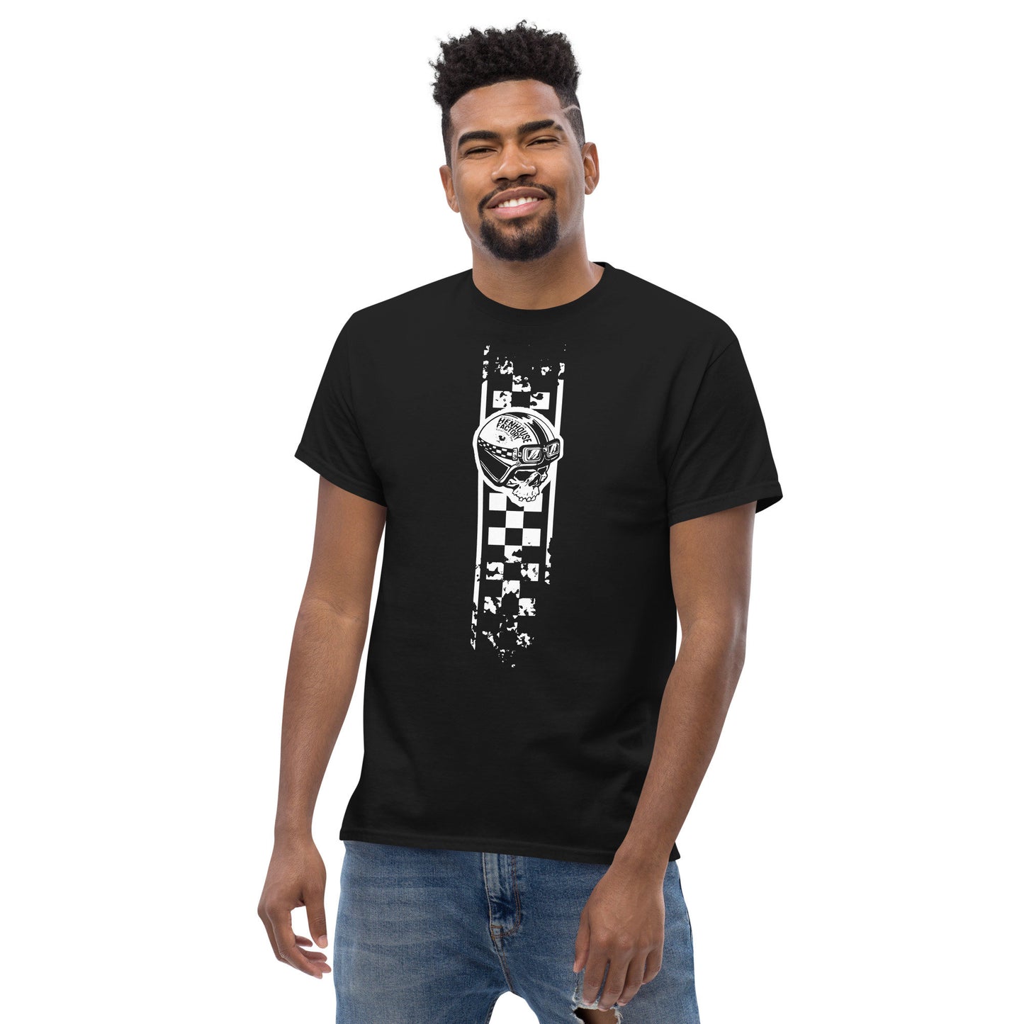 Camiseta Skull Helmet